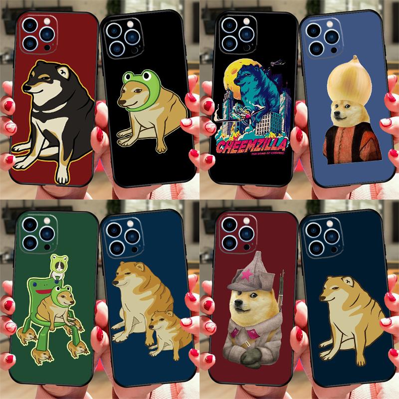 Чехол Cheems Doge для Xiaomi Redmi Note 14 10 11 12 13 15 Pro Plus Чехол для Redmi 15 15C 14C 10C 12C 13C