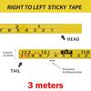 Self-Adhesive Measuring Tape Imperial and Metric Scales Left-Right Reading Ruler  Woodworking