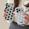 Минималистичный матовый чехол в горошек для iPhone 17/16/15 Pro Max - Ощущение премиум-класса