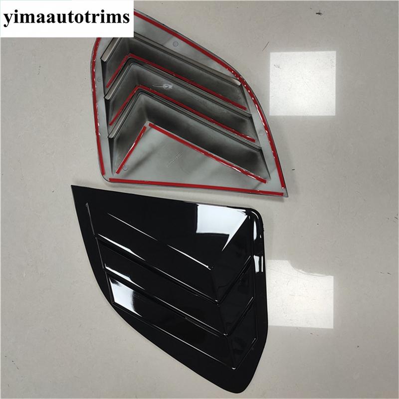 Rear Window Louver Shutter Sun Shade Side Vent Panel Decoration Cover Trim Accessories For Toyota Corolla Cross XG10 - 2025