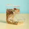 Plastic Hamster Automatic Feeder Hangable Guinea Pig Food Dish Hamster Feeding Bowl  Guinea Pig