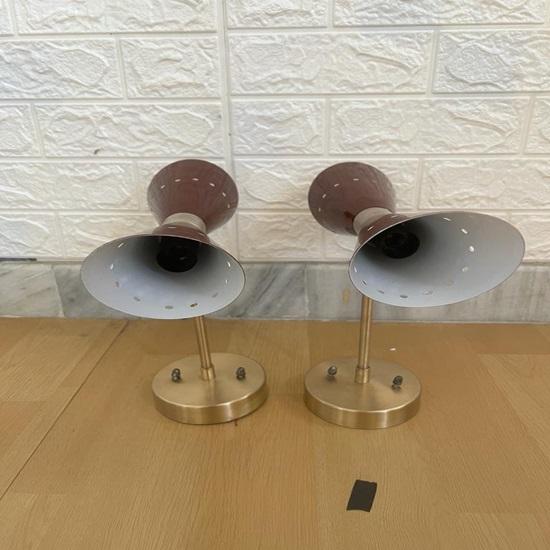 Бра Diabolo, латунный, итальянского производства, в стиле середины века, элегантный светильник на тумбочке, домашний декор, светильник