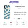 For iPhone 17 Case Blue Turtle Pattern Printing Straight Edge TPU Phone Back Cover