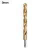 Hex Shank Drill Bit 4241 High Speed Steel Drilling Tools High Hardness Twist Drill  Metal Punching