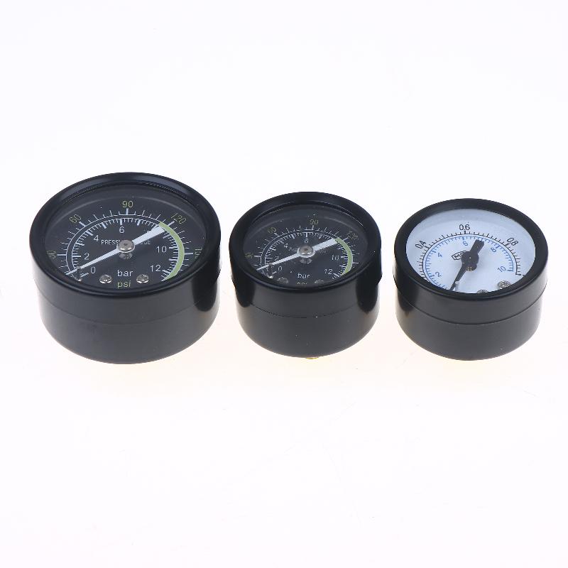 New Sale 1Pcs 0-25Bar 0-10Bar 0-12Bar Hydraulic Fluid Measuring Instrument Air Compressor Pressure Gauge DIY Accessories