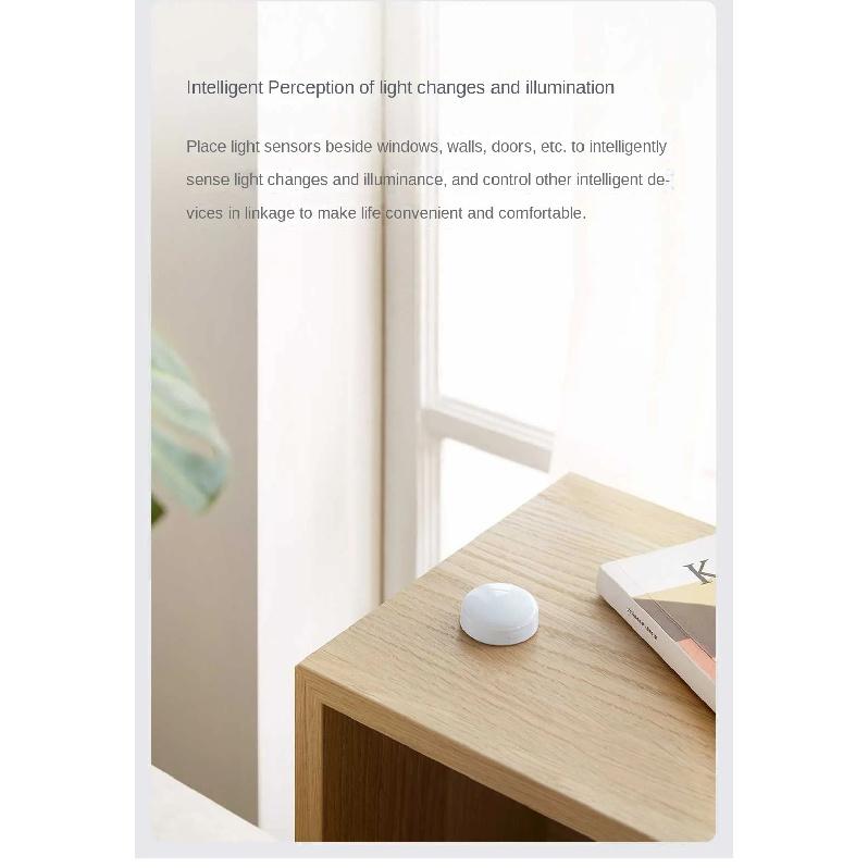 Оригинальный датчик освещенности Aqara T1 Zigbee 3.0 Датчик яркости Умный дом Детектор света Магнитный Управление через приложение от aqara home homekit