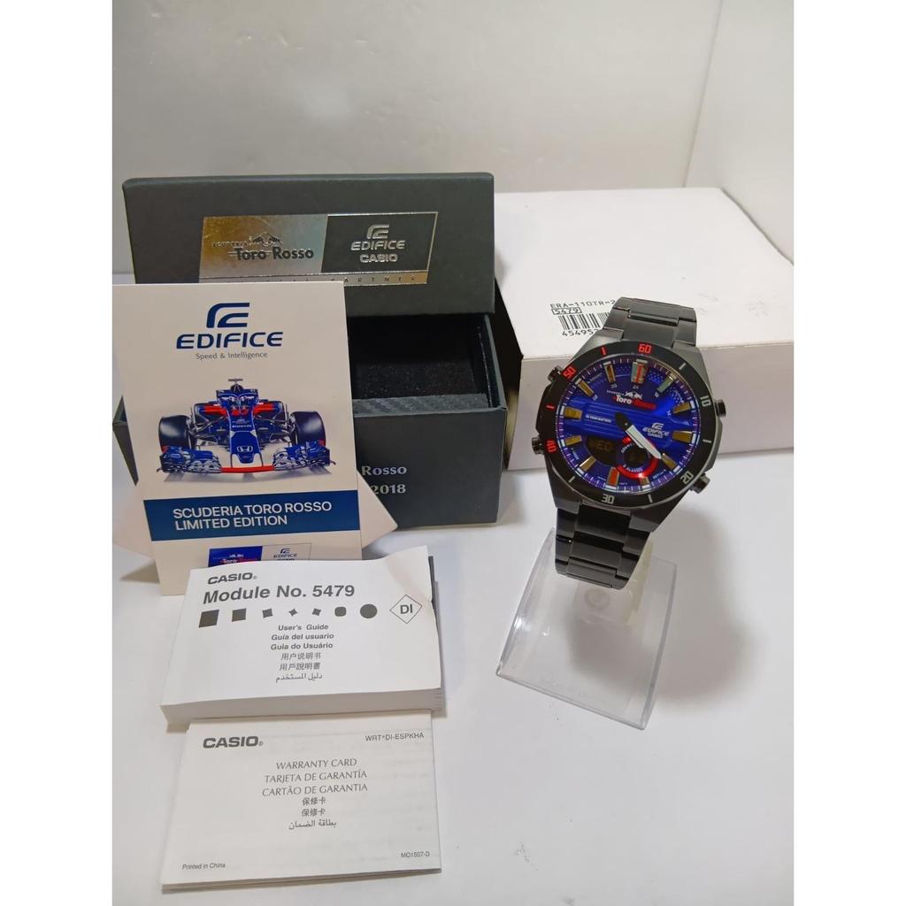 Used Casio EDIFICE ERA-110TR-2ADR Scuderia Toro Rosso LIMITED EDITION 2018 Watch
