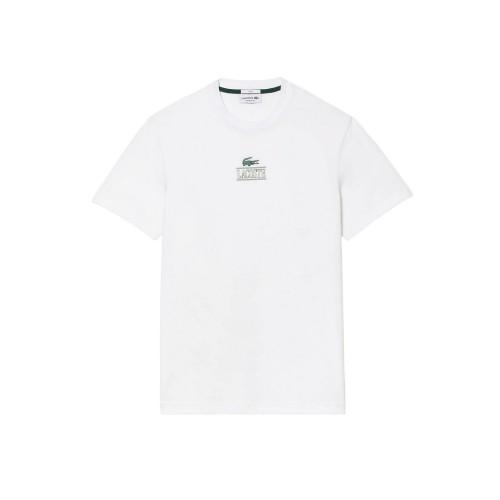 Lacoste Мужская футболка из плотного хлопка