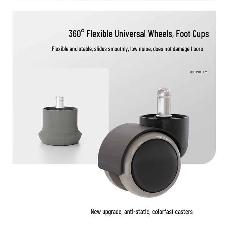 BJD Anti-Static PU Foam Swivel Lab Stool