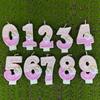 Бенгальские огни Cat Paw Original Birthday Candles для кошачьей тематики Happy Birthday Bougie Cake Decorations для детской вечеринки