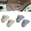 1 Pair Sun Visor Clip Hook Bracket Retainer Interior Trim Fastener Clip for Golf Jetta Passat Polo Seat Beetle 3B0857561