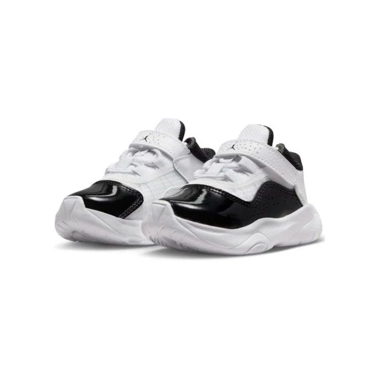 Air Jordan 11 CMFT Low TD Белые Черные Детские Кроссовки Университет-Красный CZ0906-102