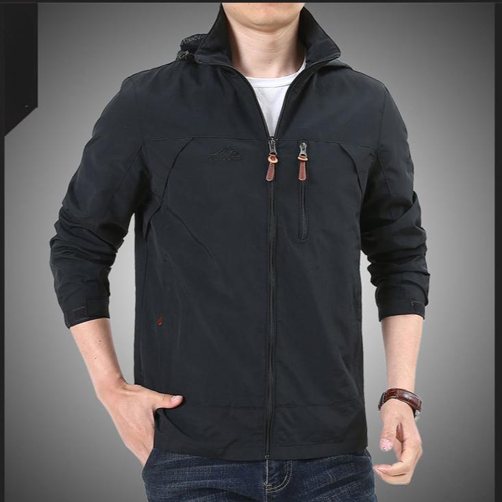 Осенняя мужская куртка-карго с капюшоном, ветровка, пальто для пешего туризма, рыбалки, тактическая мужская одежда, дышащие куртки-бомберы