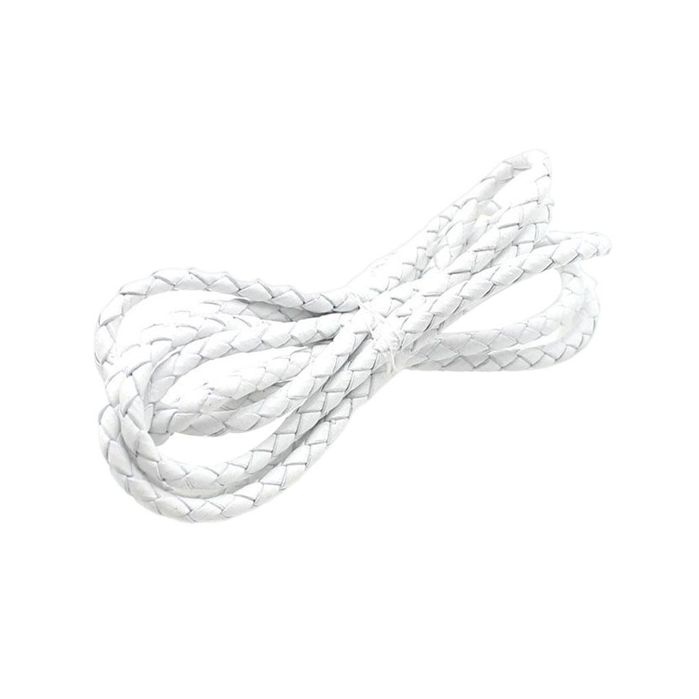 Кожаный плетеный шнурок браслет браслет ювелирные изделия DIY изготовление веревка шнурок самодельные поделки искусство фурнитура для замены