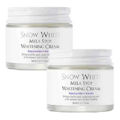 Крем для отбеливания Snow White Mela Stop, 80 мл, 2 шт.
