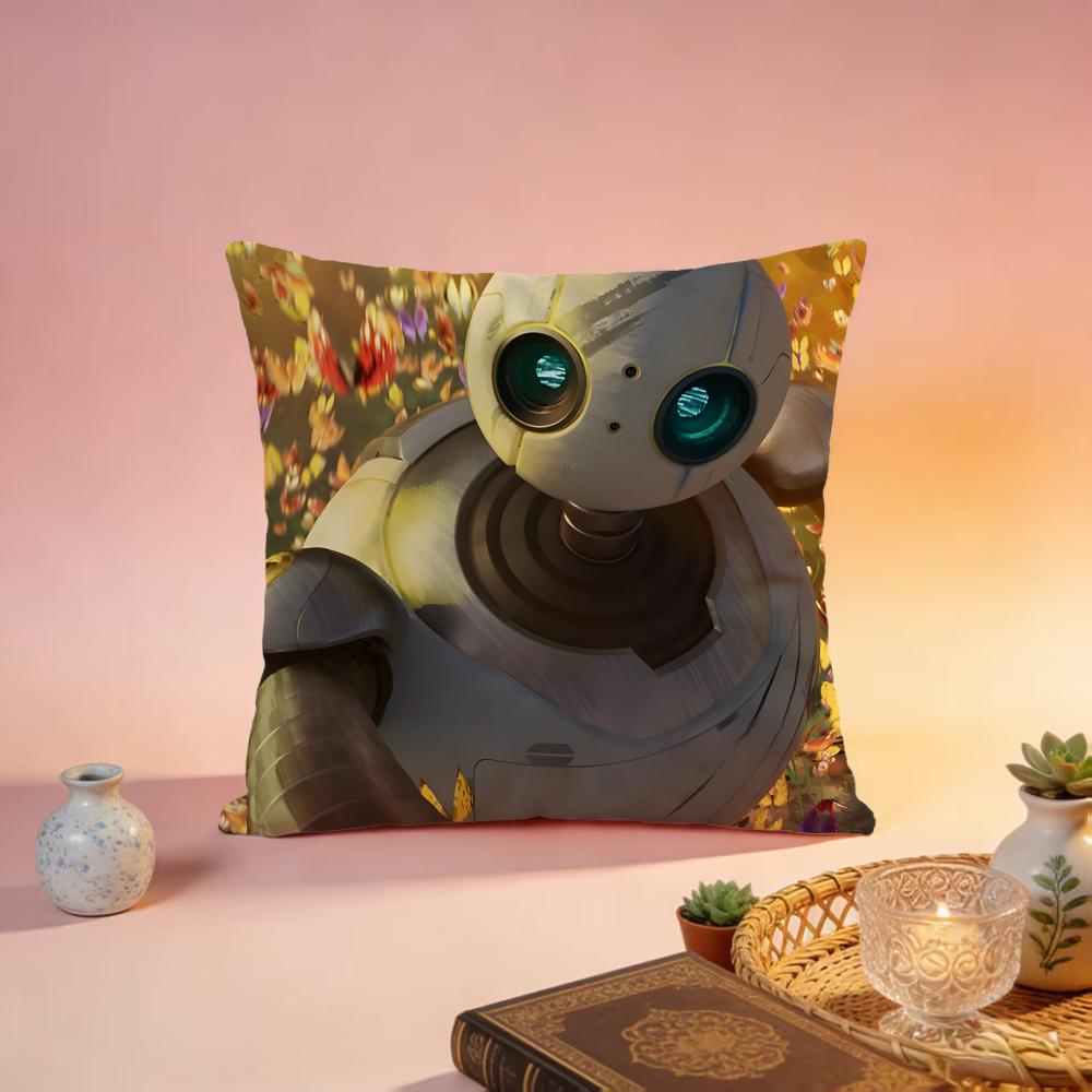 Trending TThe Wild Roboted Cushion Cover Premium SkinFriendly Pillow Case MultiPurpose for Home Office Travel