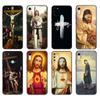 Черный чехол из ТПУ для Huawei Honor 8a Prime 8s Prime 9 Lite Honor 9A 9C 9X Premium 9x Pro 9S чехол Христос Иисус крест