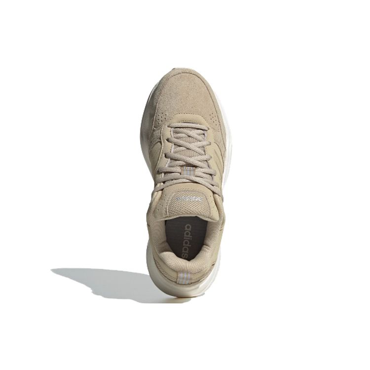 Adidas Neo Strutter Модные Удобные Амортизирующие Низкие Повседневные Кроссовки Женские Повседневные Кроссовки Пустынно-Желтые EG8009