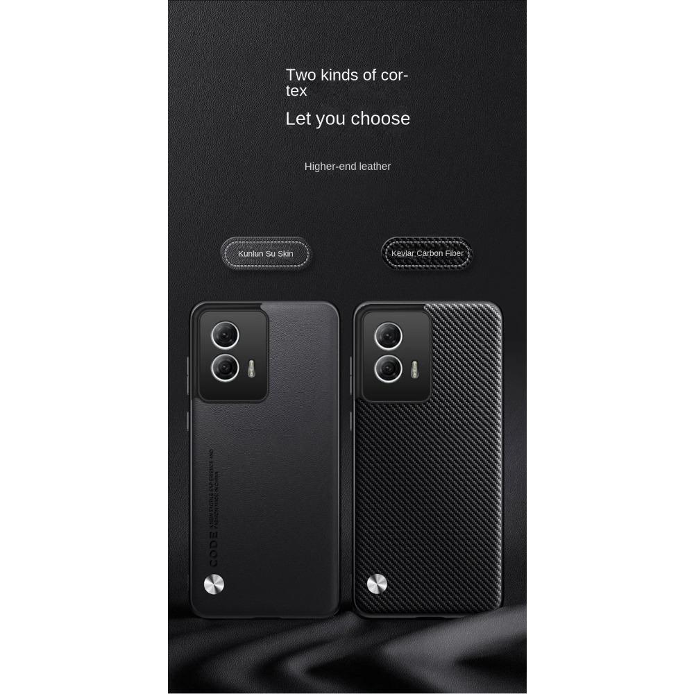 Luxury Leather Shockproof Case for Moto Edge 50 G85 G34 G24 G04 G14 G54 G84 Pro 40 Neo 30 Ultra Protective Cover High-end Textured Full Protection