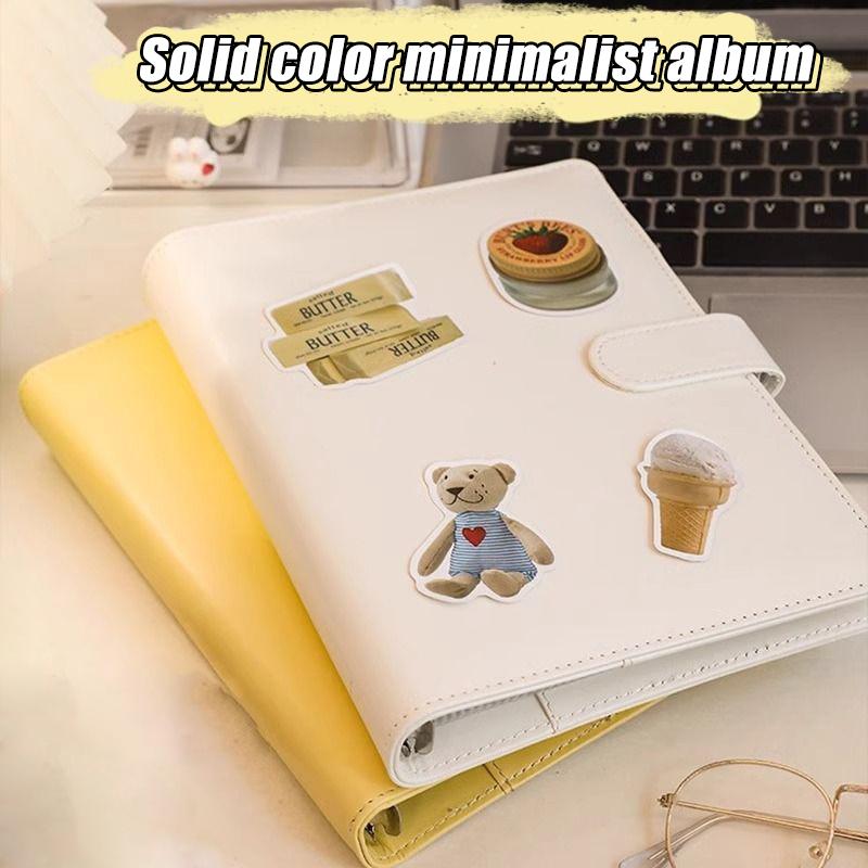 Kpop Photocard Holder Binder Machine Loose-Leaf Card Collection Book Butterfly Photo Album Card Binder Idol Picture Protector