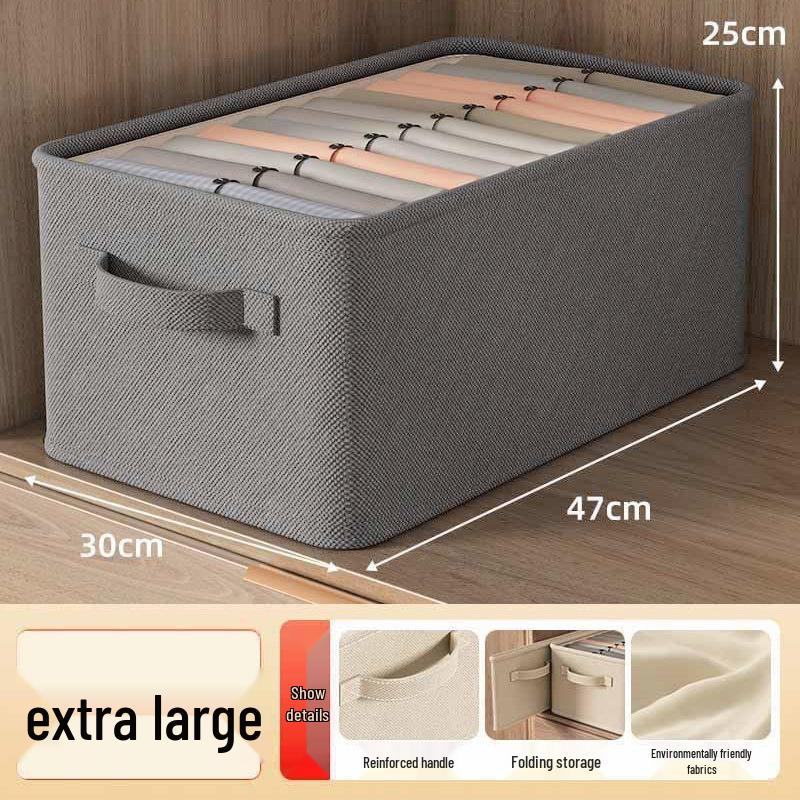 Foldable Organizer Clothes Large Bedroom Drawerstyle Storage Box
