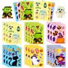 6 Halloween Puzzle Face Changer Stickers Ghost Pumpkin Diy Children'S Educational Toys Graffiti Stickers