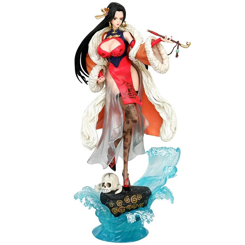 36СМ Фигурка Боа Хэнкок из One Piece Аниме ПВХ GK Фигурка Модель Коллекционная Модель Кукла Настольное Украшение Рождественские Подарки