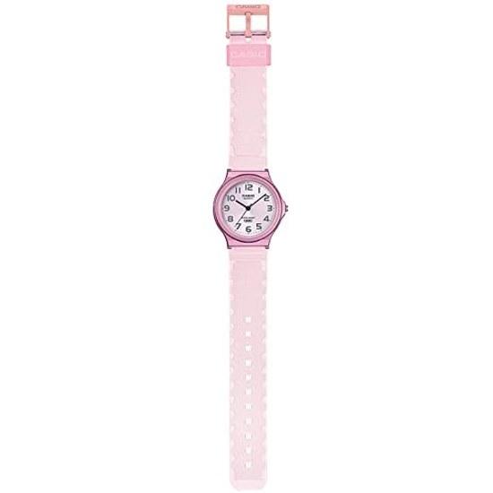 Casio wristwatch Collection MQ-24S-4BJF unisex clear pink