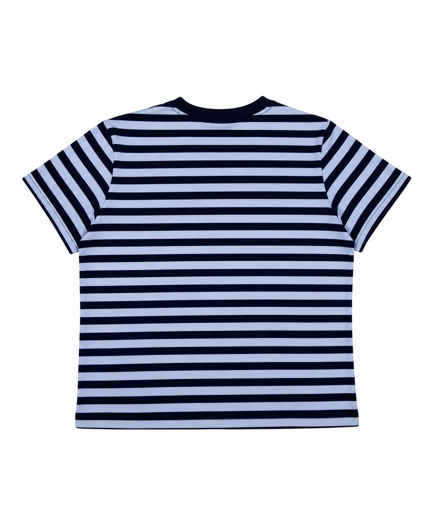 CLO'ET Футболка в полоску Soft Fit + Синий