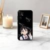 Рынок Тамако K-Китасиракава Чехол для телефона для Samsung S25, S24, S21, S22, S23, S30, Ultra, S20, Plus, Fe, Lite, Note, 10, Черный Чехол
