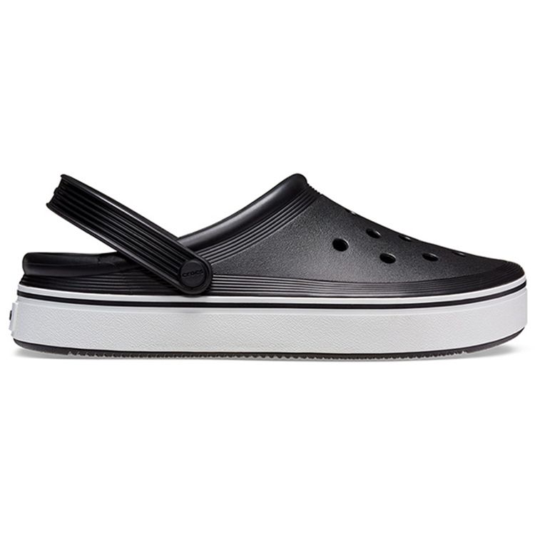 Crocs Eva Сандалии Пляжные с Плоским Отверстием Унисекс Сандалии Черные 208371-001