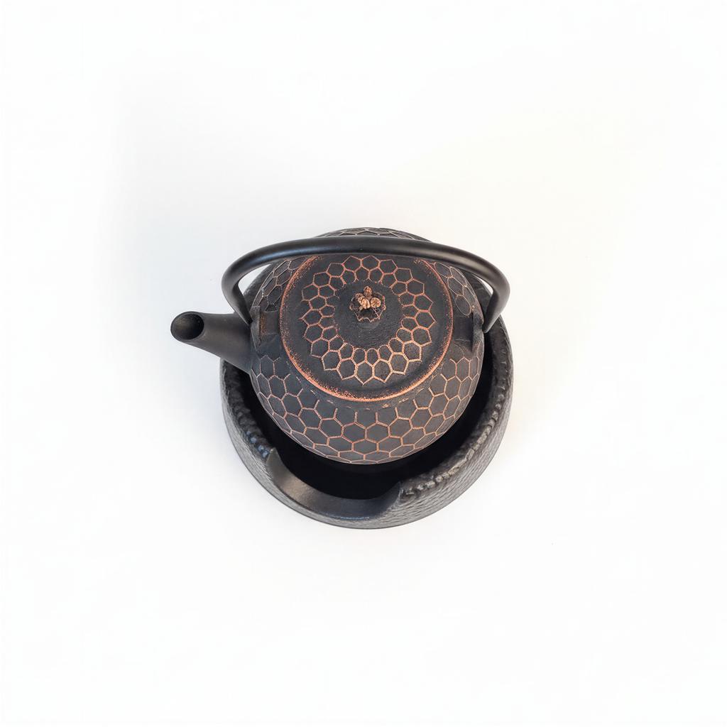 Cast Iron Kettle 1.2 L Tea And Herb Infuser + Warmer