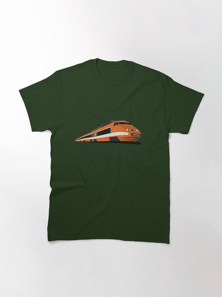 Speed TGV Orange High-Speed Train, SNCF TGV Sud-Est Classic T-Shirt