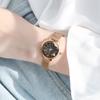 Женские часы Mesh Chain Temperament White Collar Watch Small Dial Watch Rhinestone Watch Watch для женщин