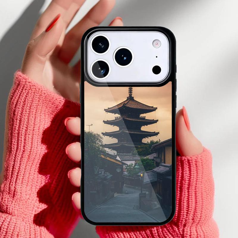Кёто Япония Старая столица Чехол для телефона для iPhone 17 16 15 14 13 Pro Max Задняя крышка для 12 11 Pro Coque