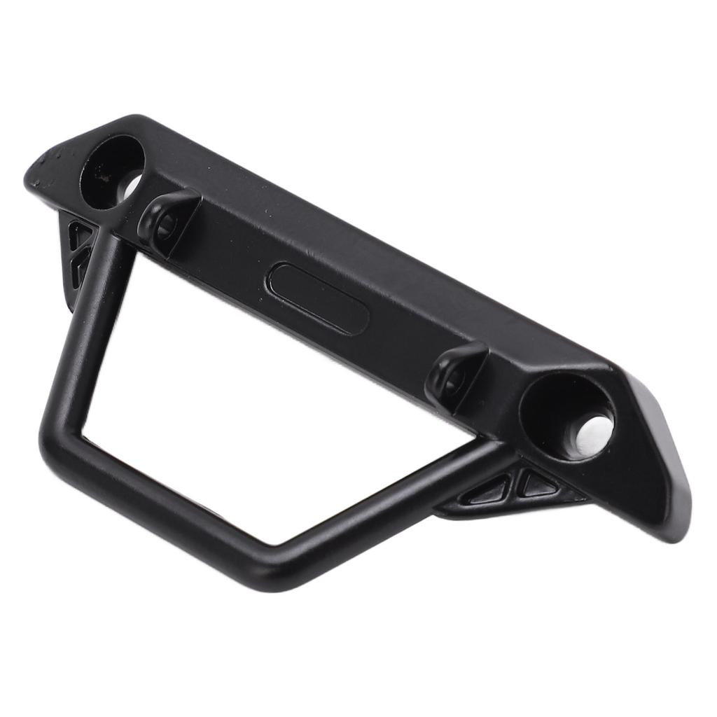 RC Flat Front Bumper Car Protection with 2 LED Headlights for Axial SCX24 124 RC Car Crawler