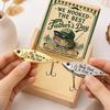 2 Pcs Fishing Lures with Wooden Box Set, We Hooked The Best Dad Personalized Engraved Fishing Lures, Father's Day Gift for Dad, Husband