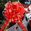 Wedding Car Decoration Set: Hand-Pulled Flower, Double Happiness Ribbon, Bows & Arrangements