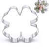 Biscuit Mold Leaf Shape Crafts Non-stick Embossed Mould Stainless Steel Kitchen Cake Decorating Tools Dessert Celebration