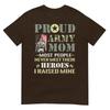 Proud Army Mom Most People Never Meet Their Heroes Army Mom Tshirt