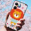 Для Xiaomi Poco X7 Pro 3D Рельефный Цветок Тиснение Мягкий Силиконовый Чехол Мультяшная Расписная Задняя Крышка для Poco X7 Pro с 3D Рельефным Чехлом