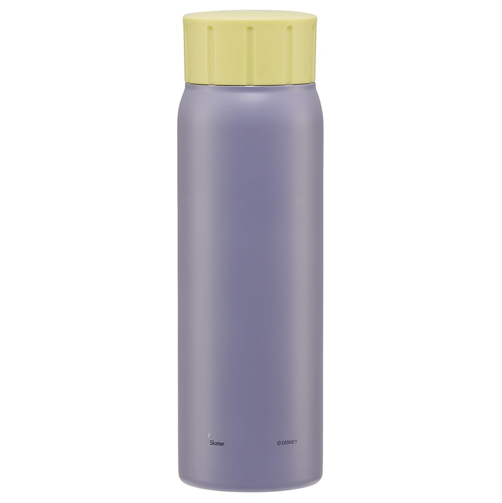 Skater Бутылка вакуумная из нержавеющей стали для газированных напитков, 500 мл, для питья непосредственно, только для холодных напитков, Disney Микки и друзья, сероватая, детская