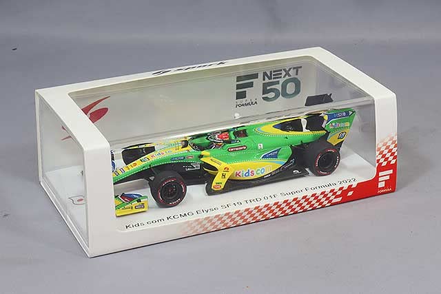 Spark Национальная модель Dallara SF19 KCMG TRD 01F 2022 Super Formula Юсуке Кунимото 1/43 #18