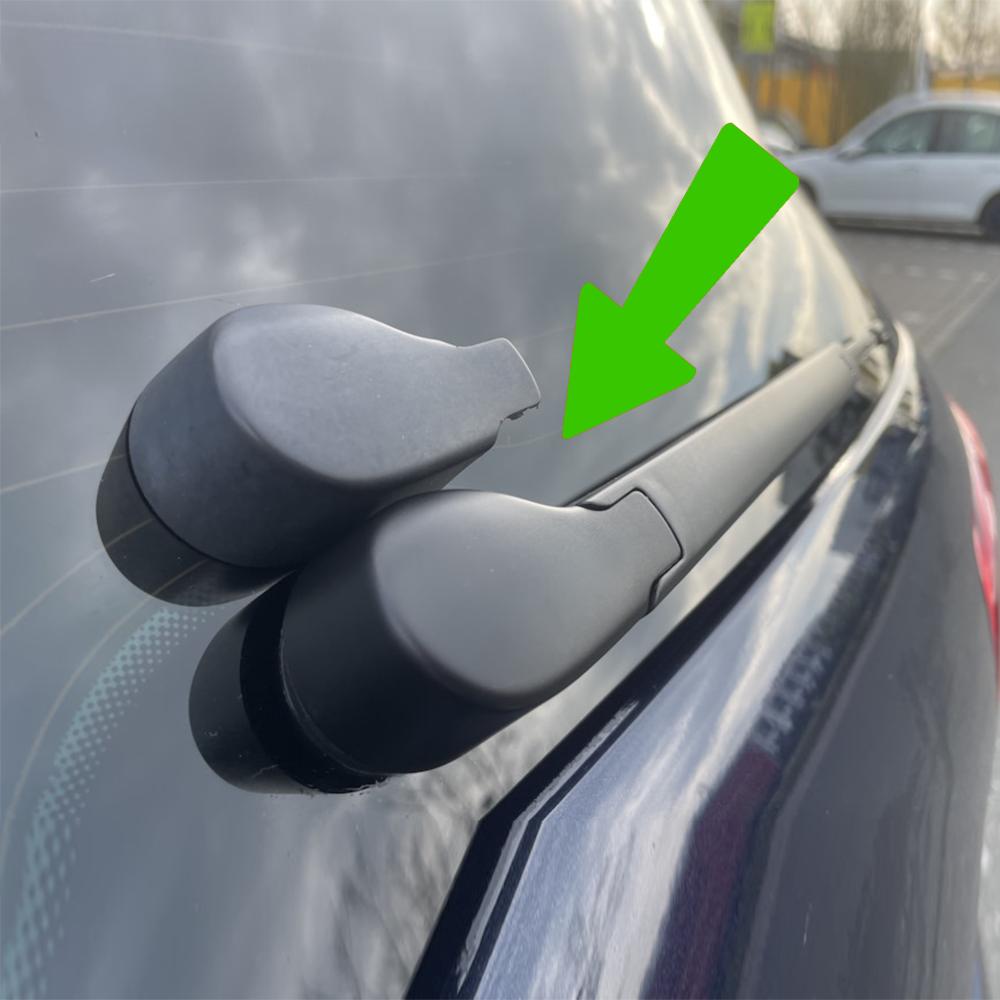 1X Крышка болта рычага стеклоочистителя заднего стекла автомобиля, аксессуары для VW Polo 6R 2009 2010 - 2017 Vento