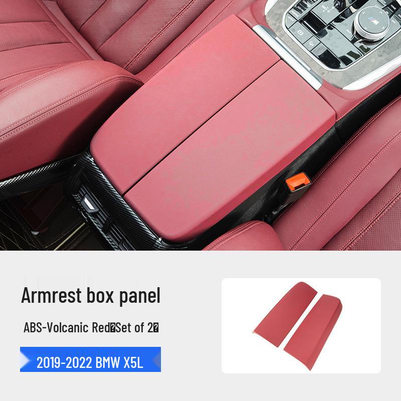 BMW Center Console Armrest Cover for 3, 5, X3, X4, iX3/i3, X5, X6, X7 Series - Leather Protective Sleeve