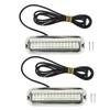 Marine Led Lights 42LEDS Waterproof Underwater LED Boat Light 10?30V DC Drain Plug Light for Yacht