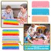 Desktop Sensory Toy Bubble Elimination Pressure Keyboard Shape Puzzle Game Toy