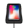 1 Set C7 Wireless Phone Charger 2-in-1 Support 15W/10W/7.5W/5W Intelligent Recognition Anti-slip Fast Charging Temperature Protection USB Wireless
