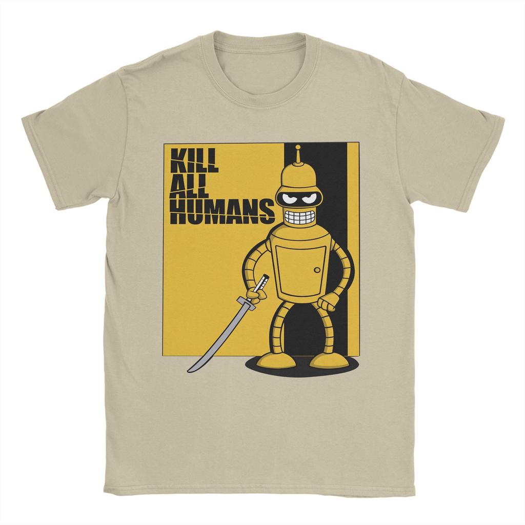 Benders Kill All HuUnisexs T Shirt Summer Hip Hop T Shirt Couple Pure Cotton Unisexs Clothing Womens Vintage 2026 Summer New T Shirt