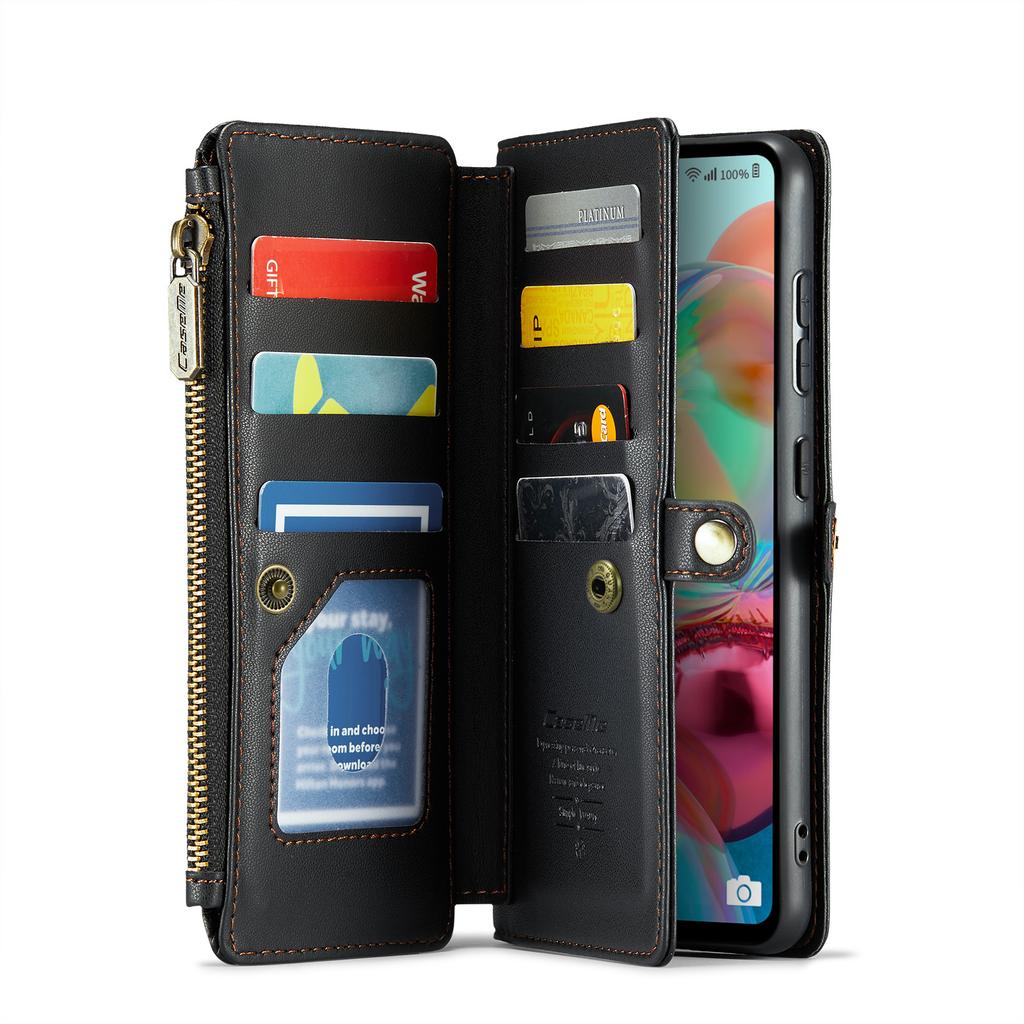 Для Samsung Galaxy Series A12 A13 A71 S20 S21 S22 S23 S24 S25 Z Fold3 Z Fold4 Z Fold5 Z Fold6 Многофункциональная сумка для хранения из искусственной кожи через плечо для телефона